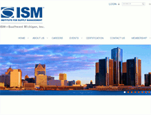 Tablet Screenshot of ism-sem.org